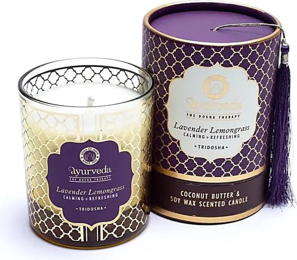 Candela Tridosha Lavanda e Citronella