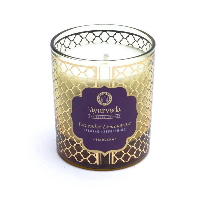 Candela Tridosha Lavanda e Citronella