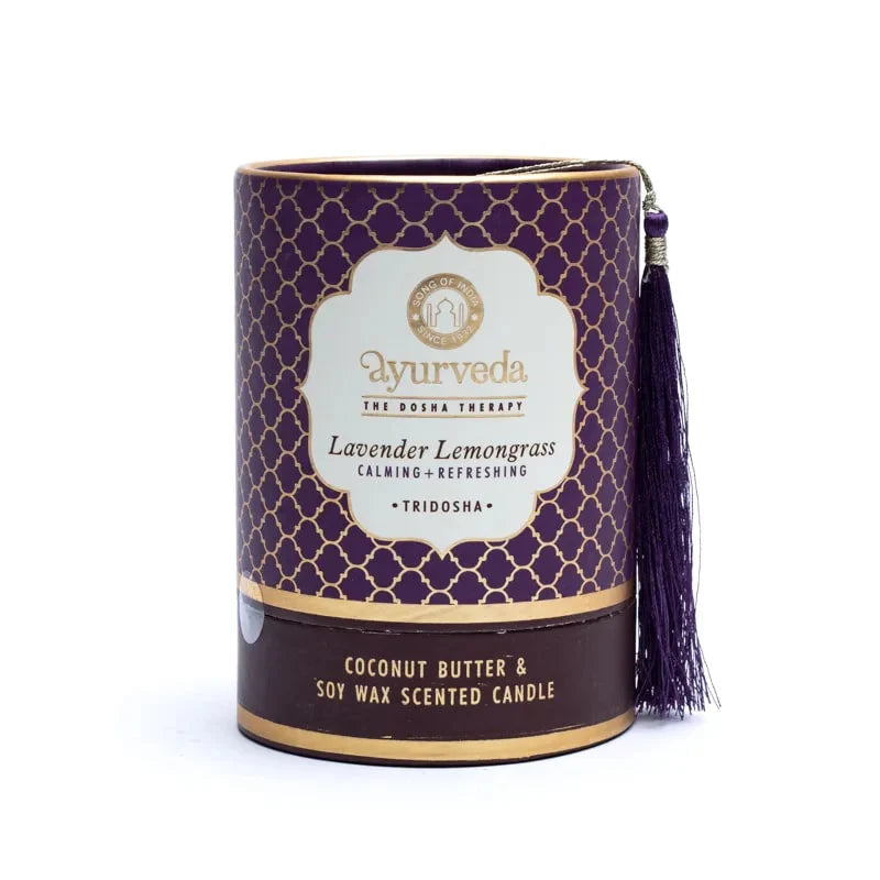 Candela Tridosha Lavanda e Citronella